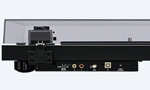 Conexiones del tocadiscos PSHX500