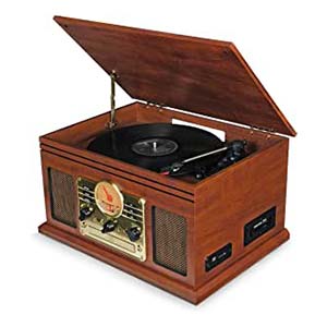 Tocadiscos vintage antiguos